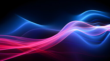 


Photo Glow Flow big neon wave background