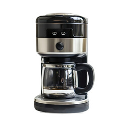 Coffee Maker front view isolate on transparent background