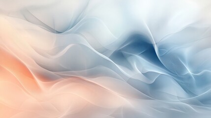 Obraz premium A serene abstract background with flowing lines and muted tones, evoking a sense of tranquility and elegance for a refined and stylish appearance.