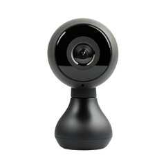 Webcam front view isolate on transparent background