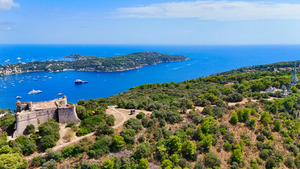 Fototapeta premium Nice, France - bird's eye view