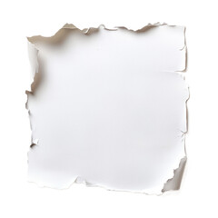 Obraz premium Paper top view isolate on transparent background
