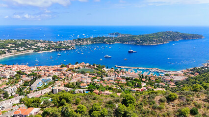 Obraz premium Nice, France - bird's eye view