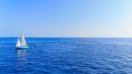 Obraz premium Nice, France - bird's eye view