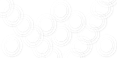 Abstract white gradient circle pattern of 3d bubbles background template. abstract white modern transparency circle presentation background. bubbles, illustration, design, in illustration design.