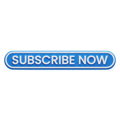 SUBSCRIBE NOW 3D ICON ILLUSTRATION