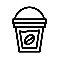 beverage line icon
