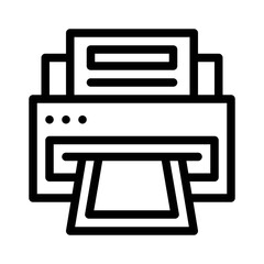 printing line icon