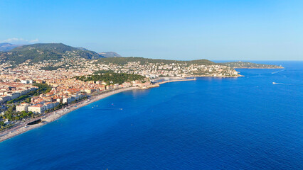 Nice, France - bird's eye view
