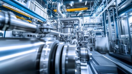 Advanced Automation and Preventive Maintenance in Industrial Machinery, showcasing cutting-edge technology enhancing efficiency and reliability in complex systems