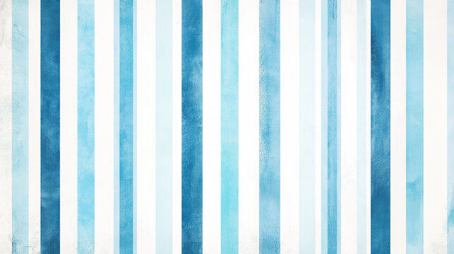 A blue and white striped background with a blue stripe