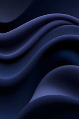 A smooth abstract background with flowing waves and circular patterns in a futuristic design featuring soft blue tones and curves