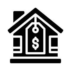 sale glyph icon