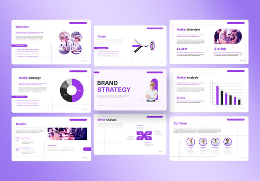 Creative Corporate Brand Strategy Presentation Layout