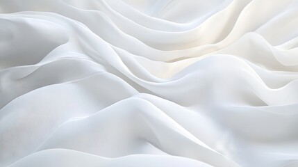 Obraz premium A textured white abstract background with soft gradients and wavy patterns, creating a light and airy feel.
