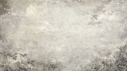 Naklejka premium A high resolution painting of an aged, textured canvas with soft gray tones, providing a subtle and elegant background for photography or digital art. world feel without being too busy.