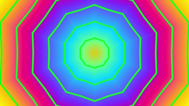 Green screen Simple aesthetic colourful gradient rainbow motion graphic for commercial product ads