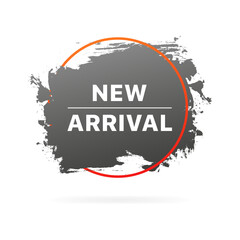 New arrival icon. Flat style. Vector icon.