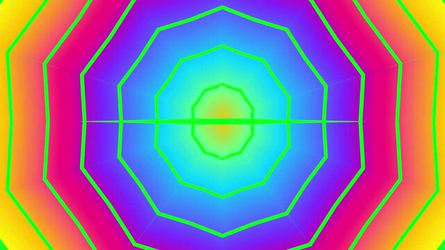 Green screen Simple aesthetic colourful gradient rainbow motion graphic for commercial product ads