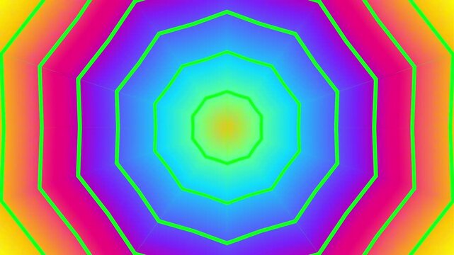 Green screen Simple aesthetic colourful gradient rainbow motion graphic for commercial product ads