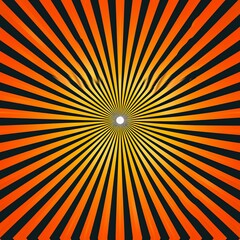 Obraz premium Intricate orange and white optical illusion pattern with a swirling design, perfect for digital designs and fashion textiles.
