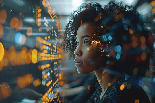 business team collaborating in an office where AI-driven tools help prioritize tasks and deadlines - Powered by Adobe