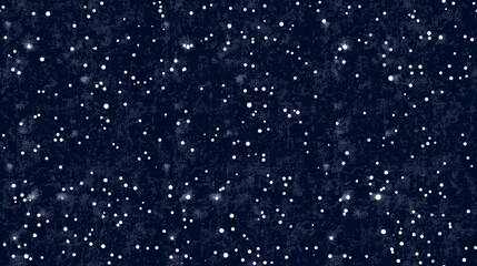 Starry Night Sky Pattern: Seamless pattern of a deep, dark night sky dotted with countless stars and a hint of the Milky Way