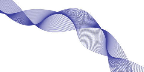 Abstract background with waves for banner. Web banner size. Abstract wave element for design. Element for design isolated on white and blue.