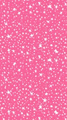 Silver Stars on Pink Background, Abstract Image, Texture, Pattern Background, Wallpaper, Cover and Screen for Smartphone, PC, Laptop, 9:16 and 16:9 Format