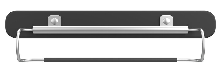 Obraz premium Binder Clip. paper clamp. 3D illustration.