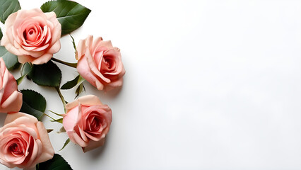 bouquet of pink roses
