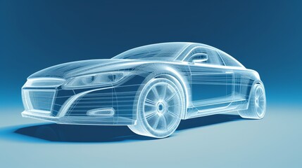 Fototapeta premium Vehicle Outline