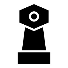 Award Medal Trophy Glyph Icon