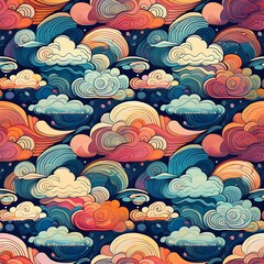 Fun and Lighthearted Whimsical Cloud Design