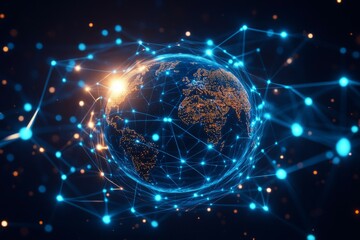 Obraz premium Global E Commerce Web, E commerce Growth