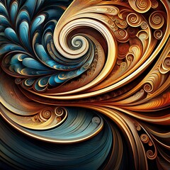 Bold and Creative Spiral Design for Modern Spaces