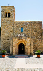 Naklejka premium Basilica Minore e Santuario Maria SS. Regina di Anglona,Matera,Basilicat,Italy