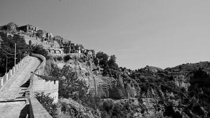Borgo fantasma della Rabatana, quartiere abbandonato della cittadina di...