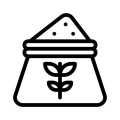flour line icon