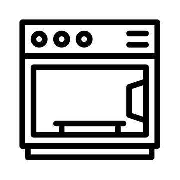 recommend clip art: oven mitt line icon
