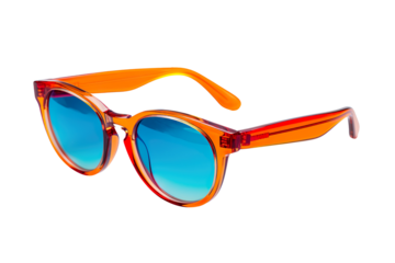 Kids Friendly Sunglass isolated on transparent background