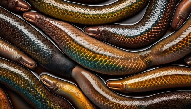 eel repeated pattern - Food Pattern