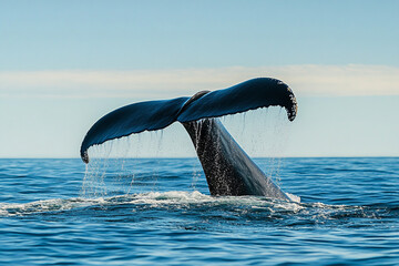 Obraz premium Whale tail