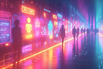 Fototapeta premium The Conversion Pathway, Digital Marketing Strategies