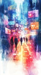 Obraz premium The Conversion Pathway, Digital Marketing Strategies