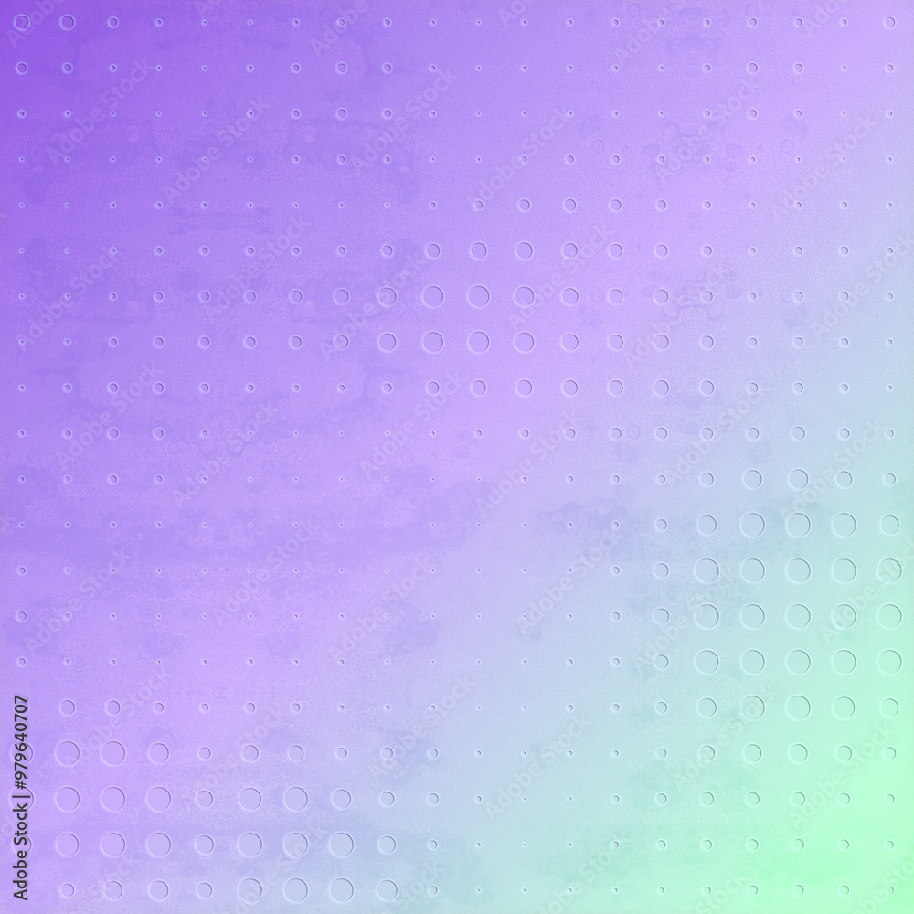 Poster Illustration of a grunge texture with holes and a trendy neon gradient. 3d rendering