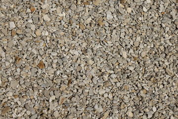 Fond de gravier beige et blanc