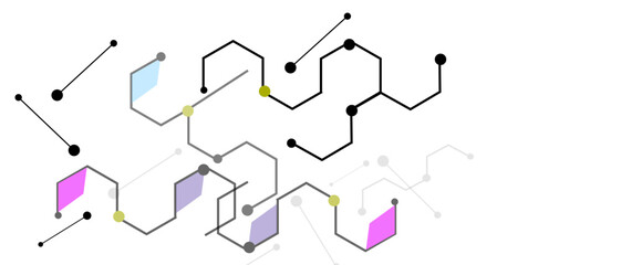 Abstract cube hexagon shape background, hexagon shape pattern innovative concept background.