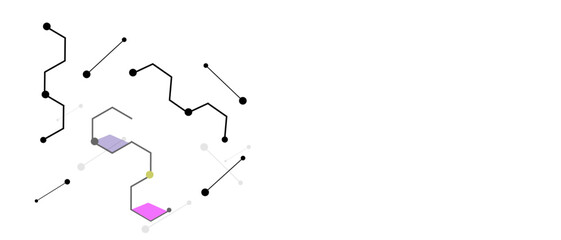 Vector white technology hexagon background. Geometric hexagon. Computer network concept.