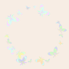 butterflies flying shape vector design Colorful Butterflies clipart set. Pink butterfly. Butterfly pattern. Vector seamless background.  Vector eps 10